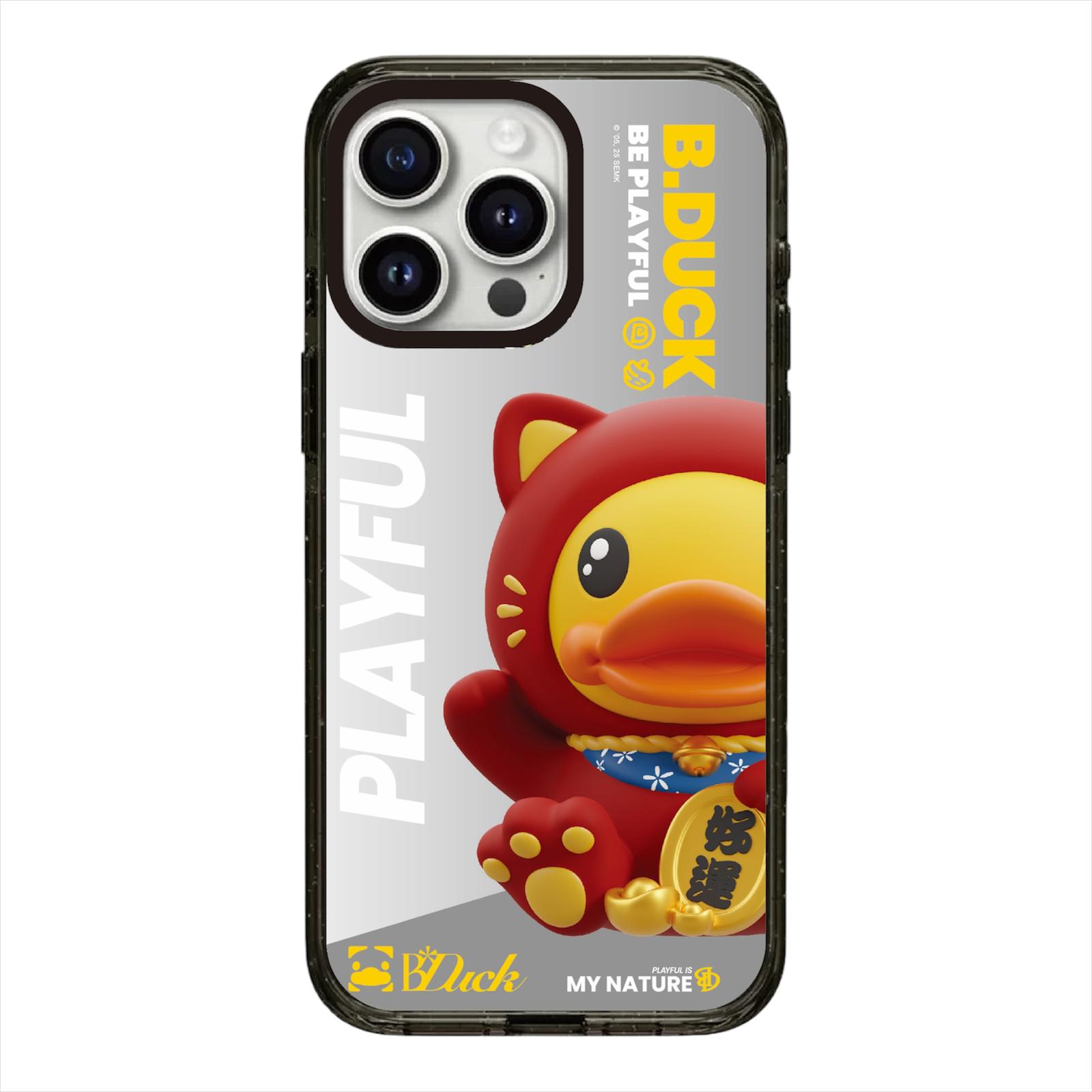 B.Duck Lucky Cat (Red) Phone Case